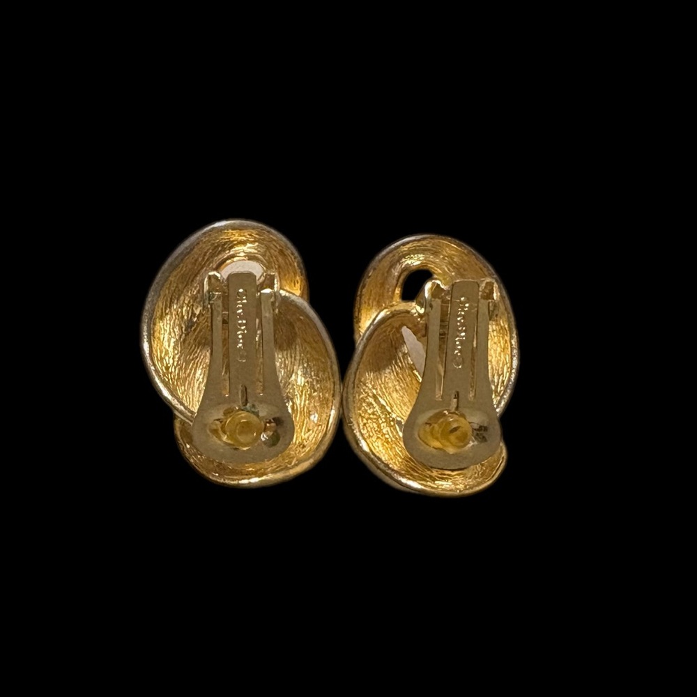 Christian Dior Vintage Grande Love Knot earrings - Picture 5 of 6